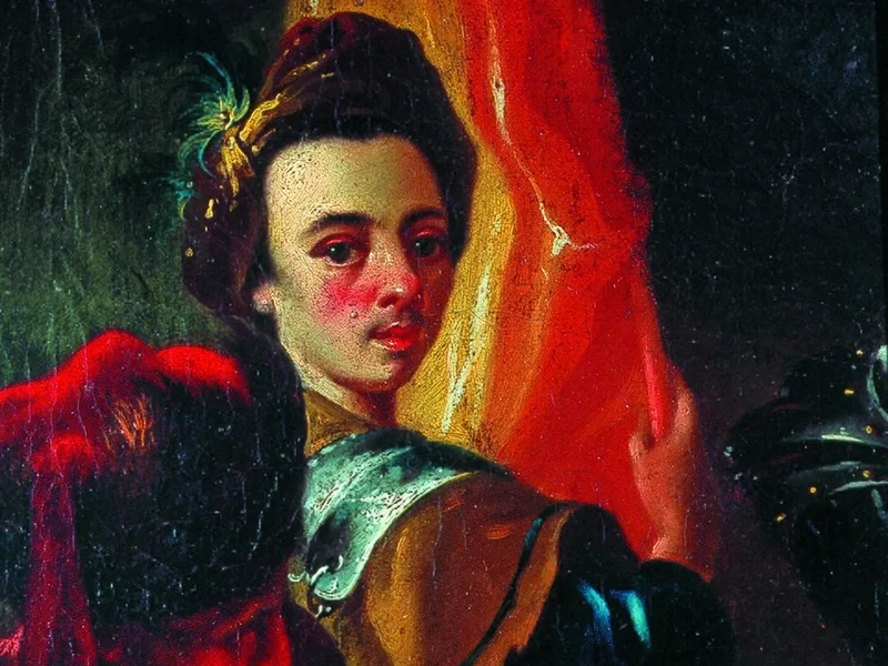 1736-Johann Nepomuk della Croce - Autoritratto